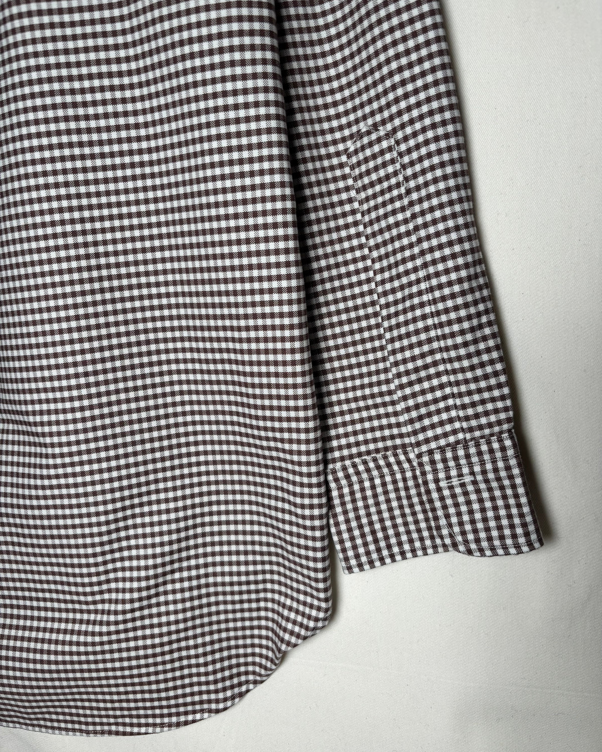 〈Brooks Brothers〉 Makers Milano Gingham Button-Down Shirt Made in USA