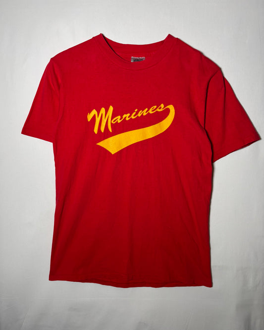 1990’s “Marines / Eddie’s Tavern” Print T-Shirt