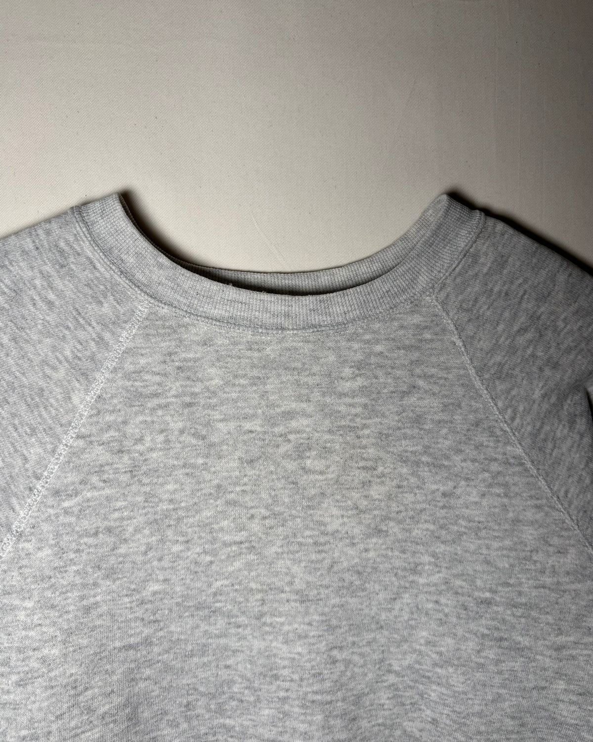 〈DISCUS ATHLETIC〉 Raglan Sweatshirt Gray