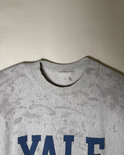 Yale Collegiate Oversized Sweatshirt Gray