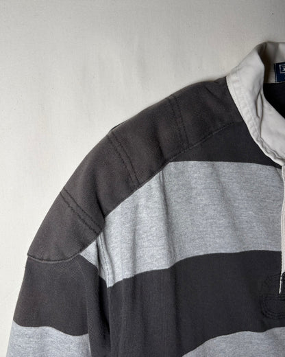 〈Polo by Ralph Lauren〉Oversized Stripe Rugby Shirt XXL