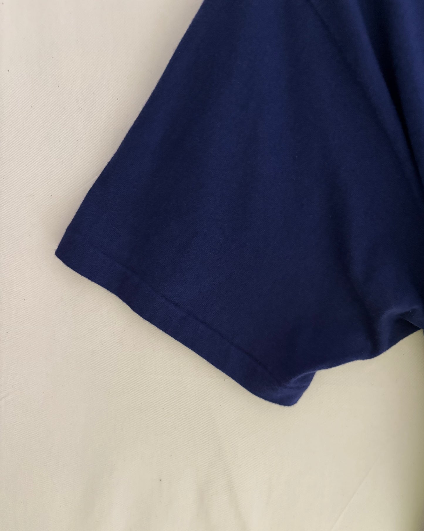 90s USA Made〈Hanes〉POLEBRIDGE MERCANTILE Souvenir Print T-Shirt