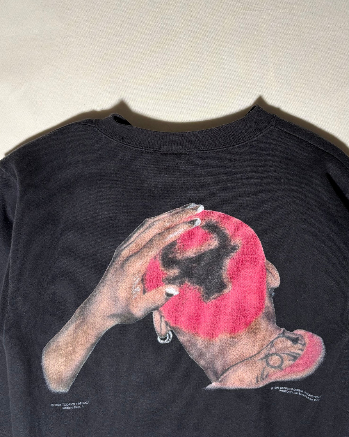 〈TULTEX〉 1996 Dennis Rodman “Bad As I Wanna Be” Graphic Sweatshirt Made in USA