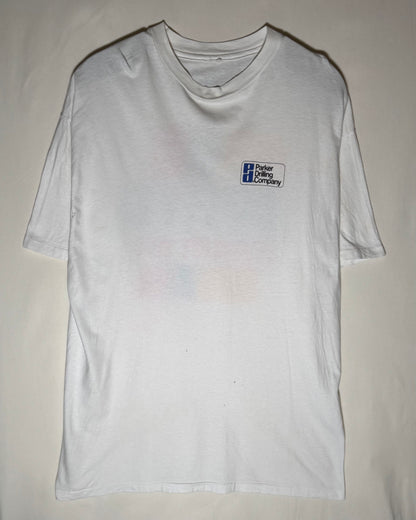 SAFETY PRIORITY ONE! Print T-Shirt / White