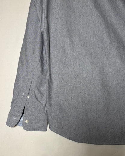 〈Ralph Lauren〉 Oxford Button-Down Shirt Gray