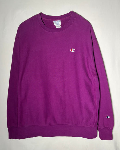 〈Champion〉Reverse Weave Sweatshirt Magenta