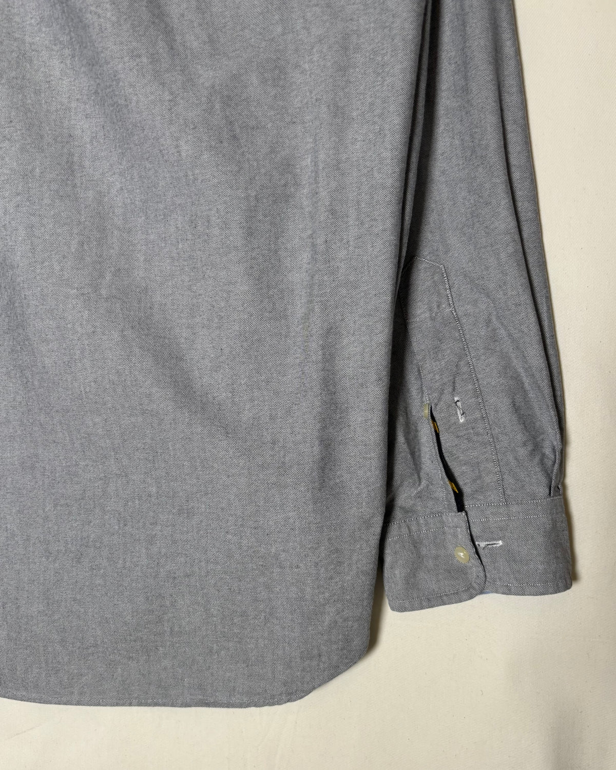 〈Ralph Lauren〉 Oxford Button-Down Shirt Gray