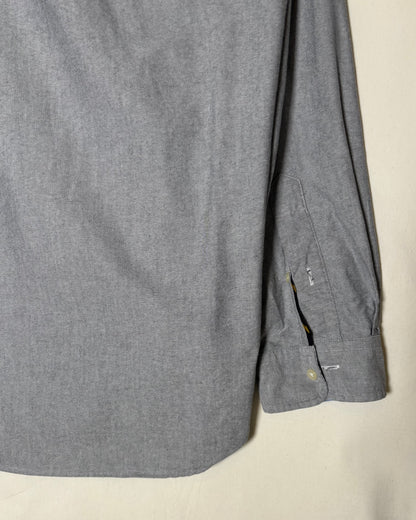 〈Ralph Lauren〉 Oxford Button-Down Shirt Gray