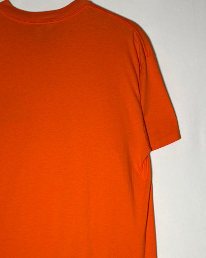 〈ONEITA〉The Fun Company Volunteer Print T-Shirt Orange