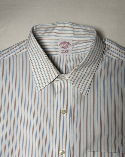 〈Brooks Brothers〉Stripe Button Down Shirt