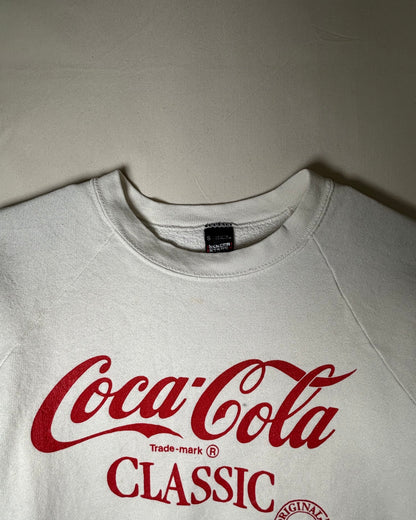 〈Coca-Cola〉 Vintage Classic Logo Raglan Sweatshirt Made in USA