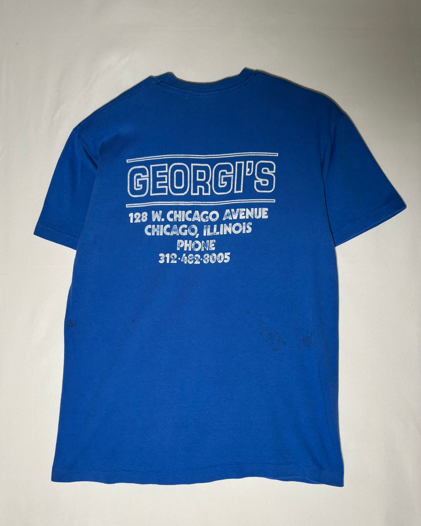 90s USA-Made 〈FRUIT OF THE LOOM〉 Print T-Shirt