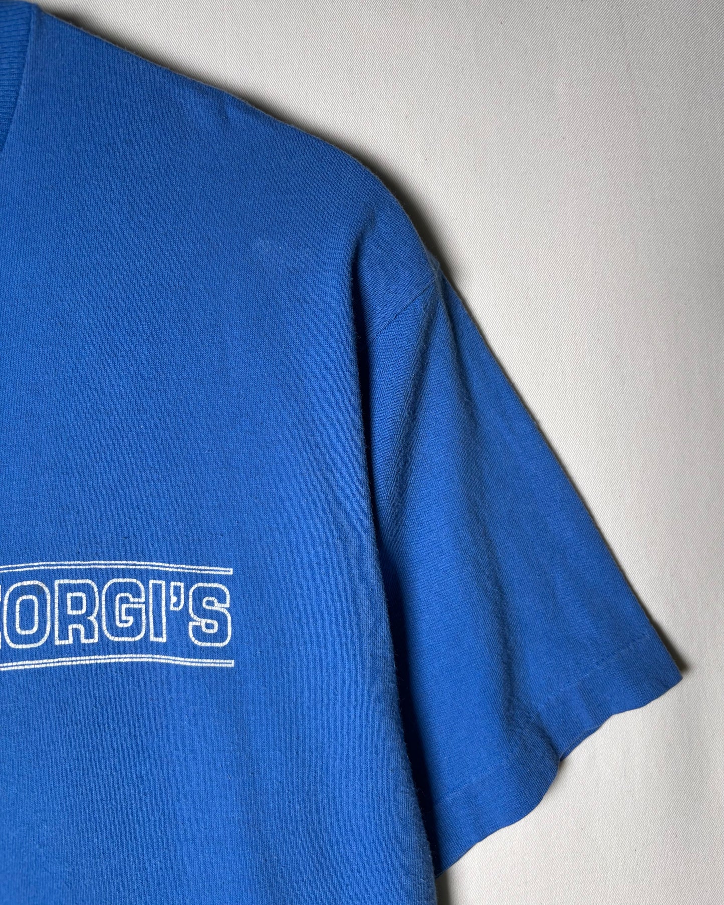 90s USA-Made 〈FRUIT OF THE LOOM〉 Print T-Shirt