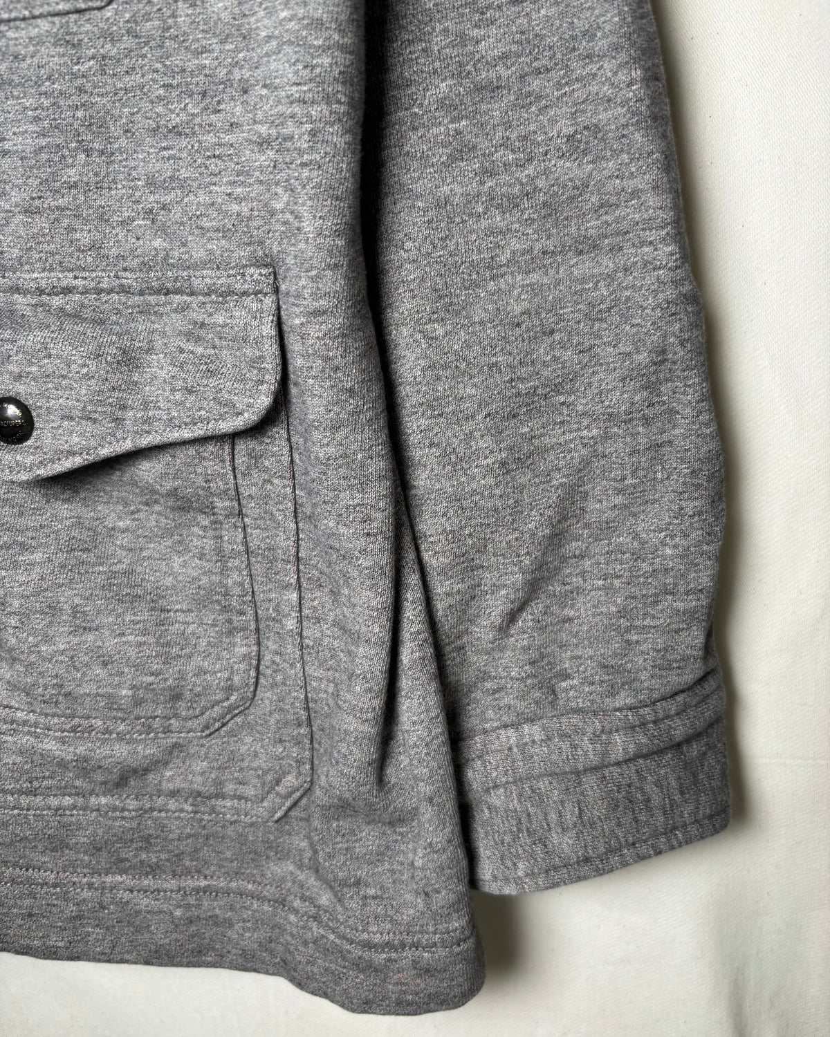 〈Polo Ralph Lauren〉 Shawl Collar Utility Cardigan Jacket Gray
