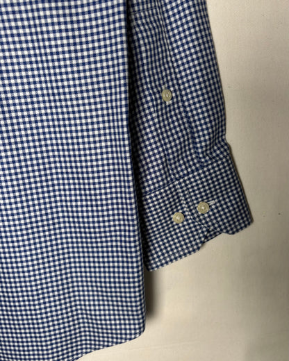 〈Brooks Brothers〉 Regent Gingham Check Shirt Navy