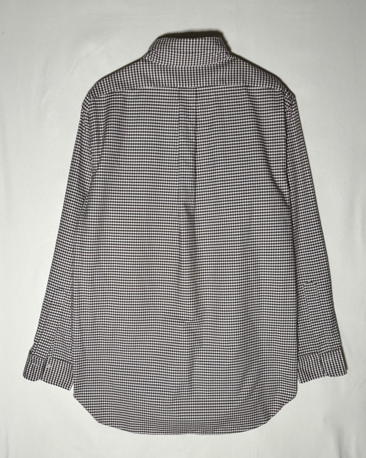〈Brooks Brothers〉 Makers Milano Gingham Button-Down Shirt Made in USA
