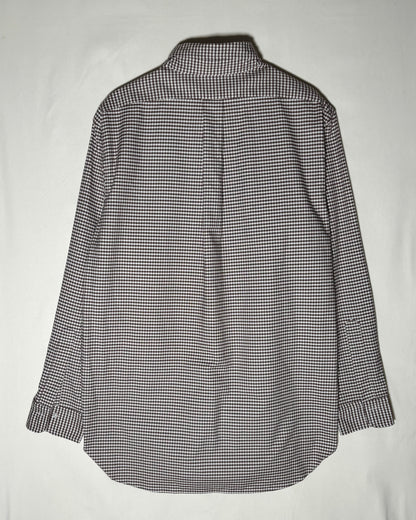 〈Brooks Brothers〉 Makers Milano Gingham Button-Down Shirt Made in USA