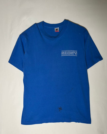 90s USA-Made 〈FRUIT OF THE LOOM〉 Print T-Shirt
