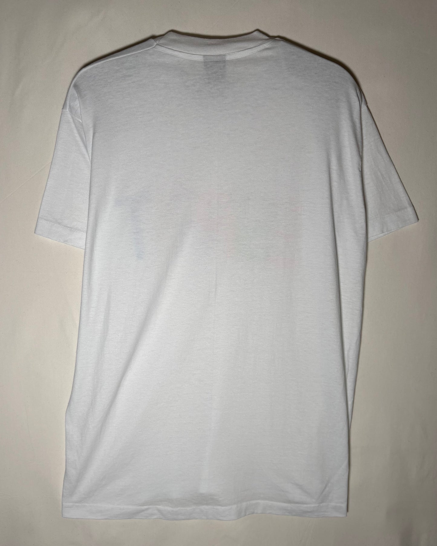 Logo Print T-Shirt / Made in U.S.A. / White