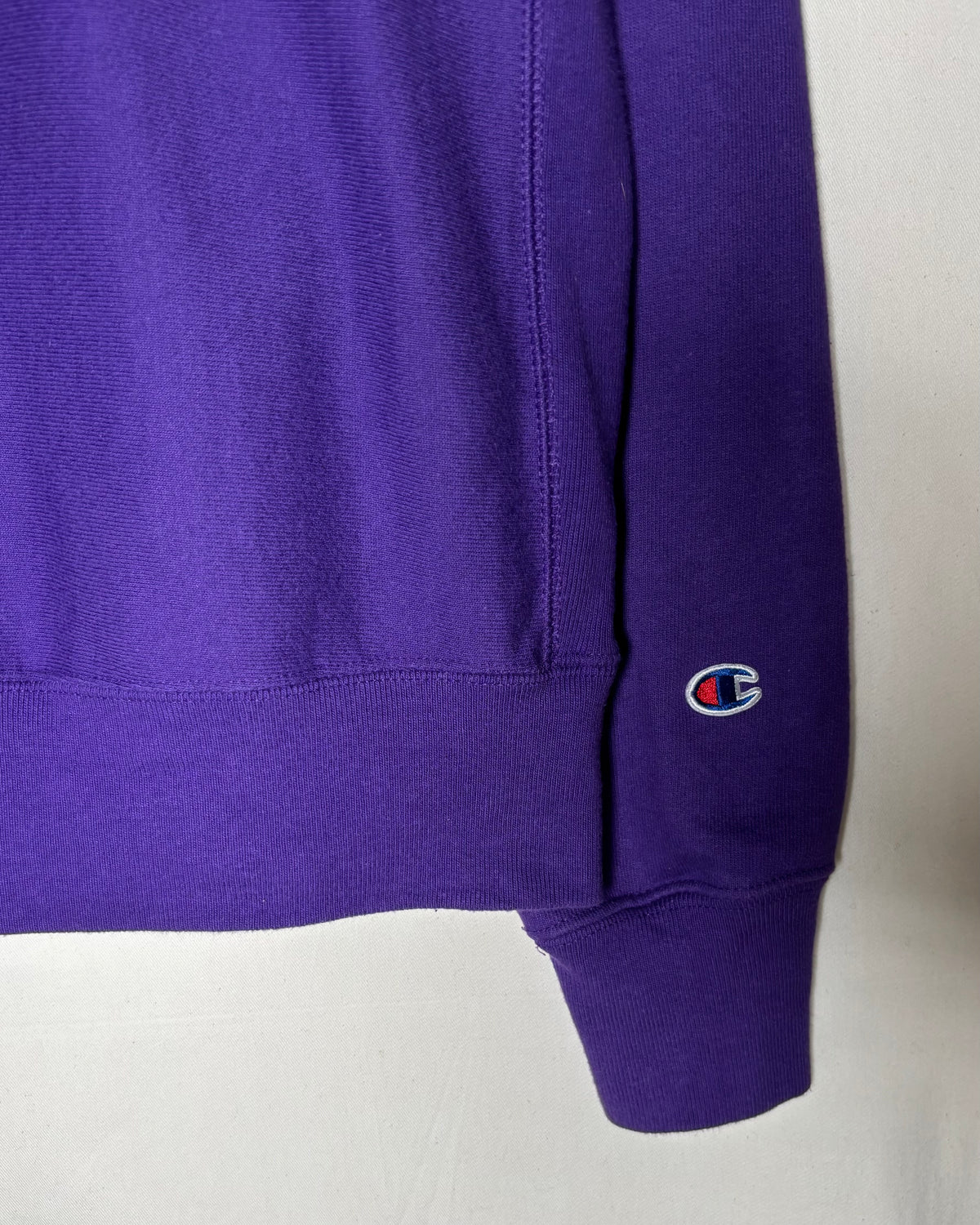 Champion パープル Reverse Weave クルーネックスウェット 商品画像 2