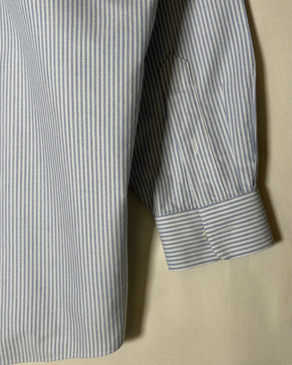 〈L.L.Bean〉 Striped Oxford Button Down Shirt Blue