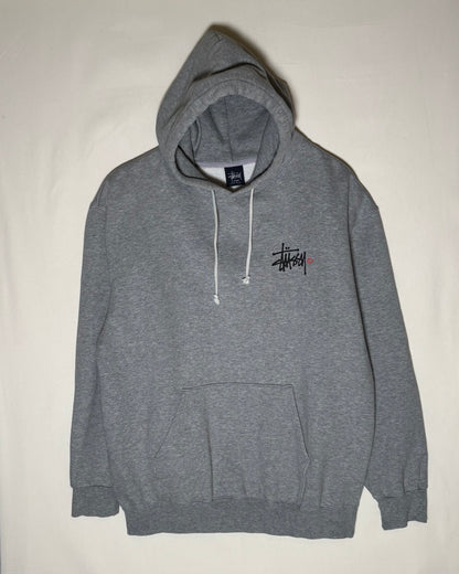 〈Stüssy〉 Stock Logo Pullover Hoodie Made in USA