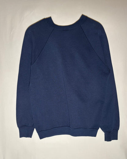 B.U.M. Equipment ネイビー ロゴプリント ラグランスウェット XL 商品画像 5