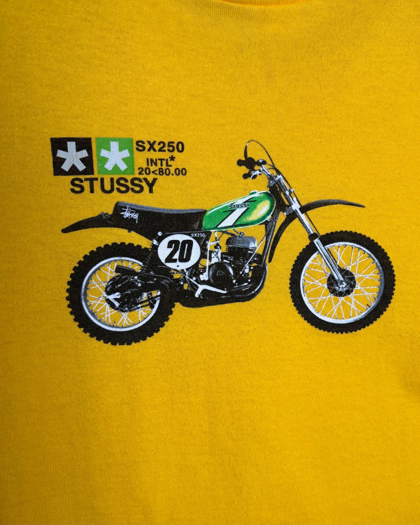〈STUSSY〉 Motocross T-shirt