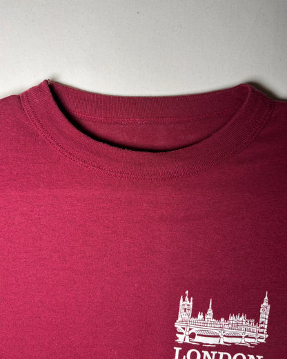 バーガンディ London スーベニア プリントTシャツ 商品画像 6