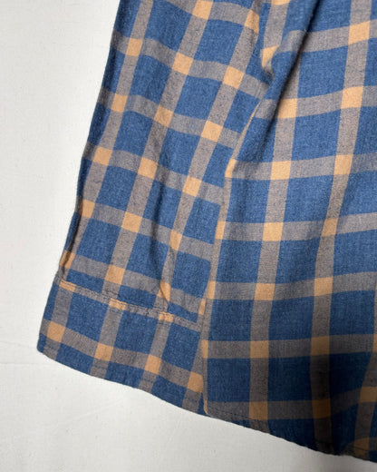 〈Patagonia〉 Organic Cotton Plaid Shirt Blue × Beige XXL