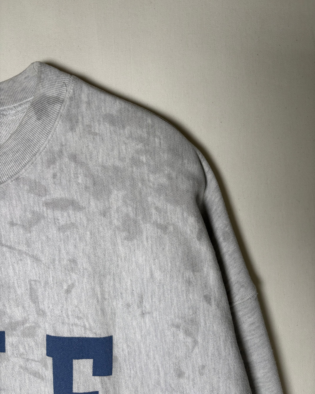 Yale Collegiate Oversized Sweatshirt Gray