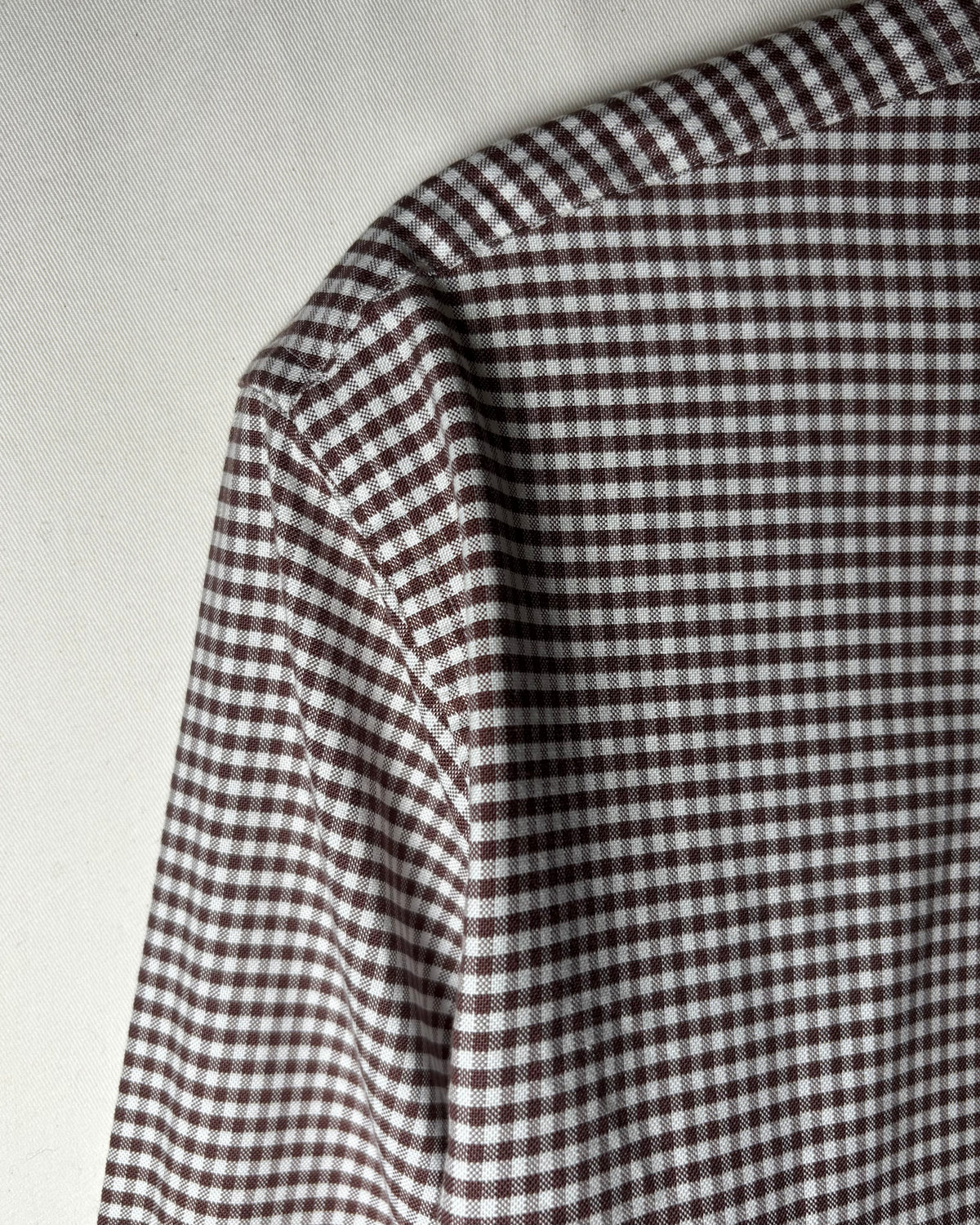 〈Brooks Brothers〉 Makers Milano Gingham Button-Down Shirt Made in USA