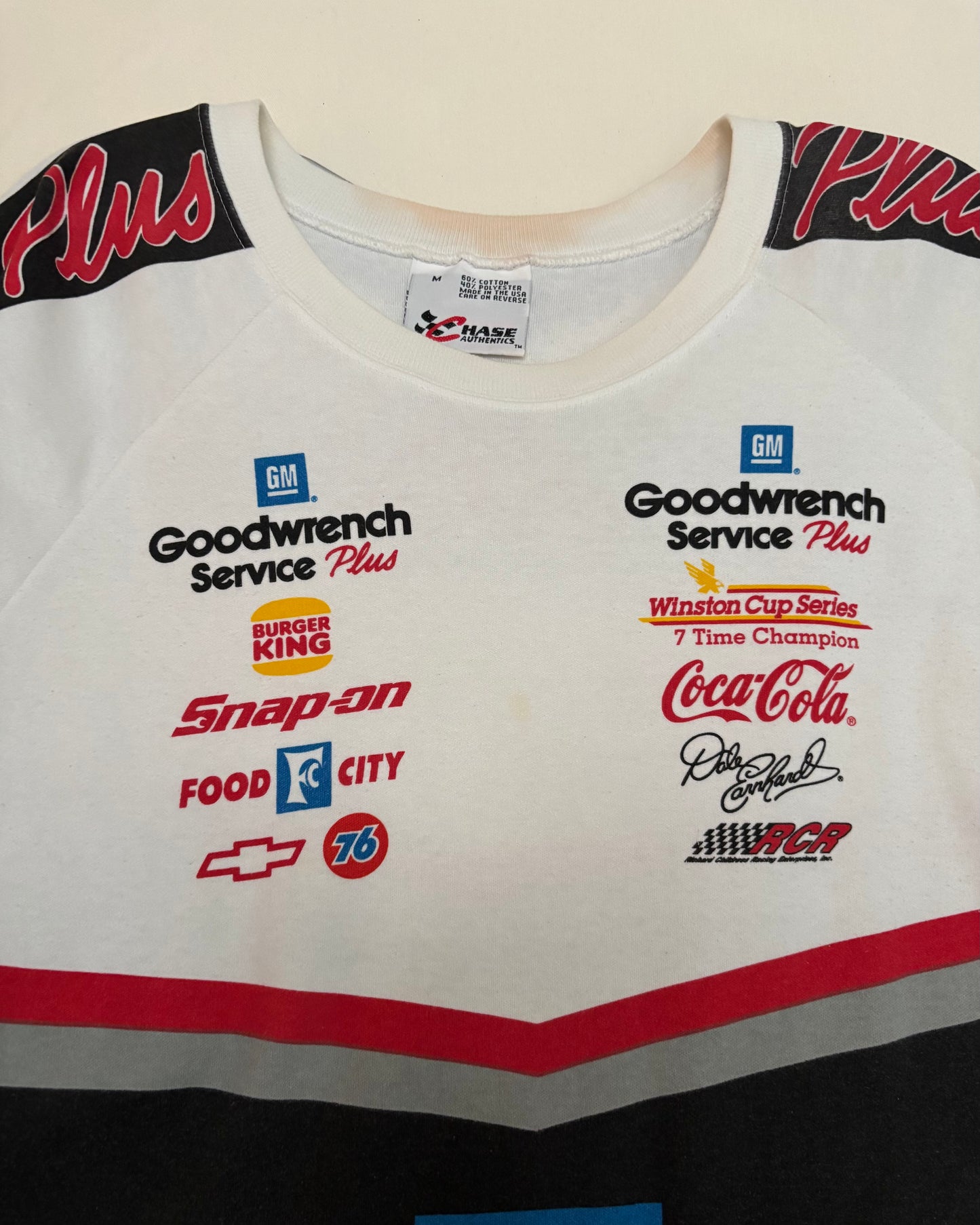 〈CHASE AUTHENTICS〉 NASCAR Racing T-shirt