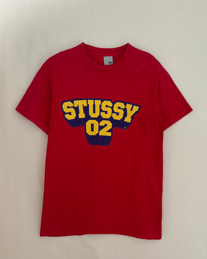 〈STUSSY〉 College Logo T-shirt