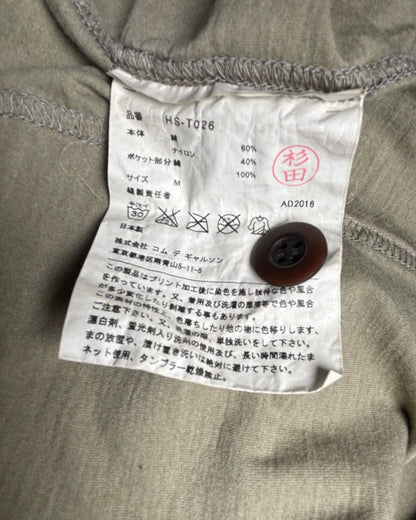 COMME des GARÇONS HOMME 日本製 オリーブ HCdGロゴ カーディガン 商品画像 6