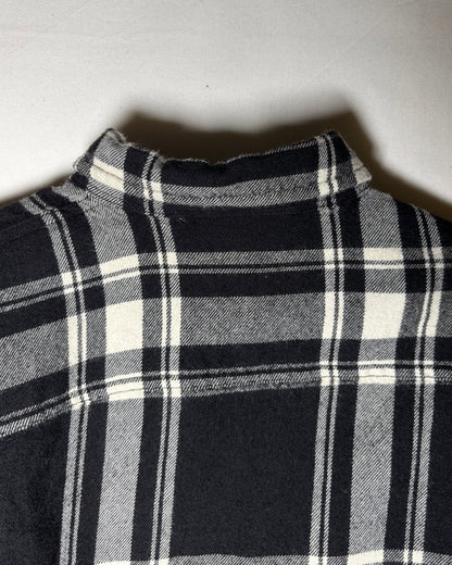 Lauren Ralph Lauren ブラック ウール チェック シャツジャケット 商品画像 10