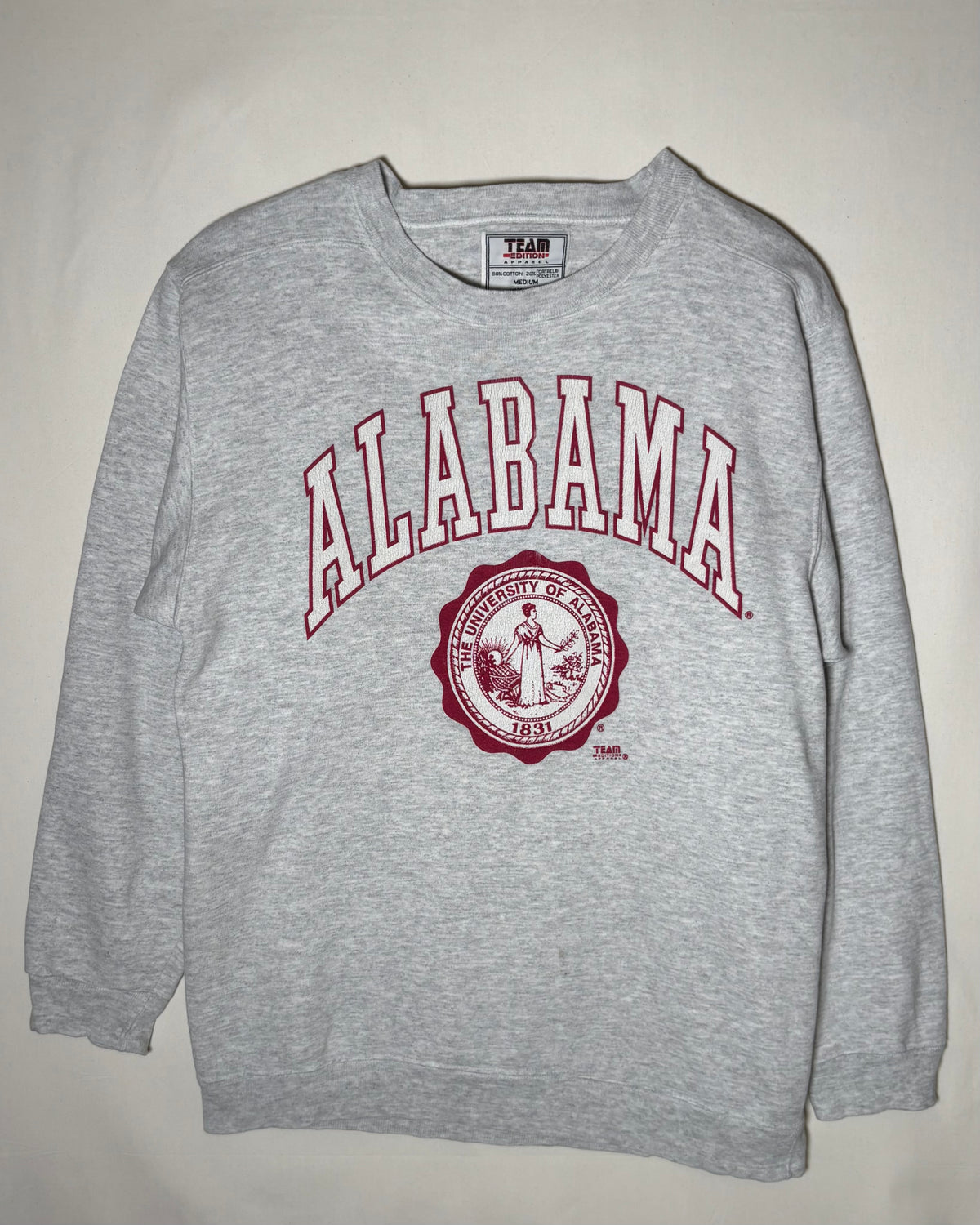 〈TEAM EDITION〉 University of Alabama Print Sweatshirt Made in USA