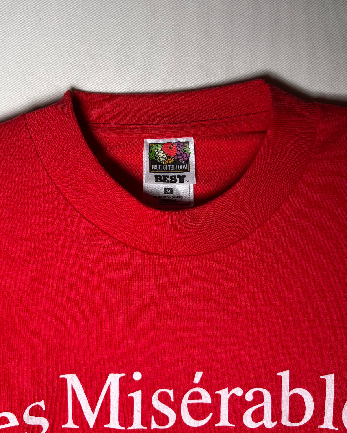 FRUIT OF THE LOOM Les Misérables GRANDMA プリントTシャツ Made in USA 商品画像 6