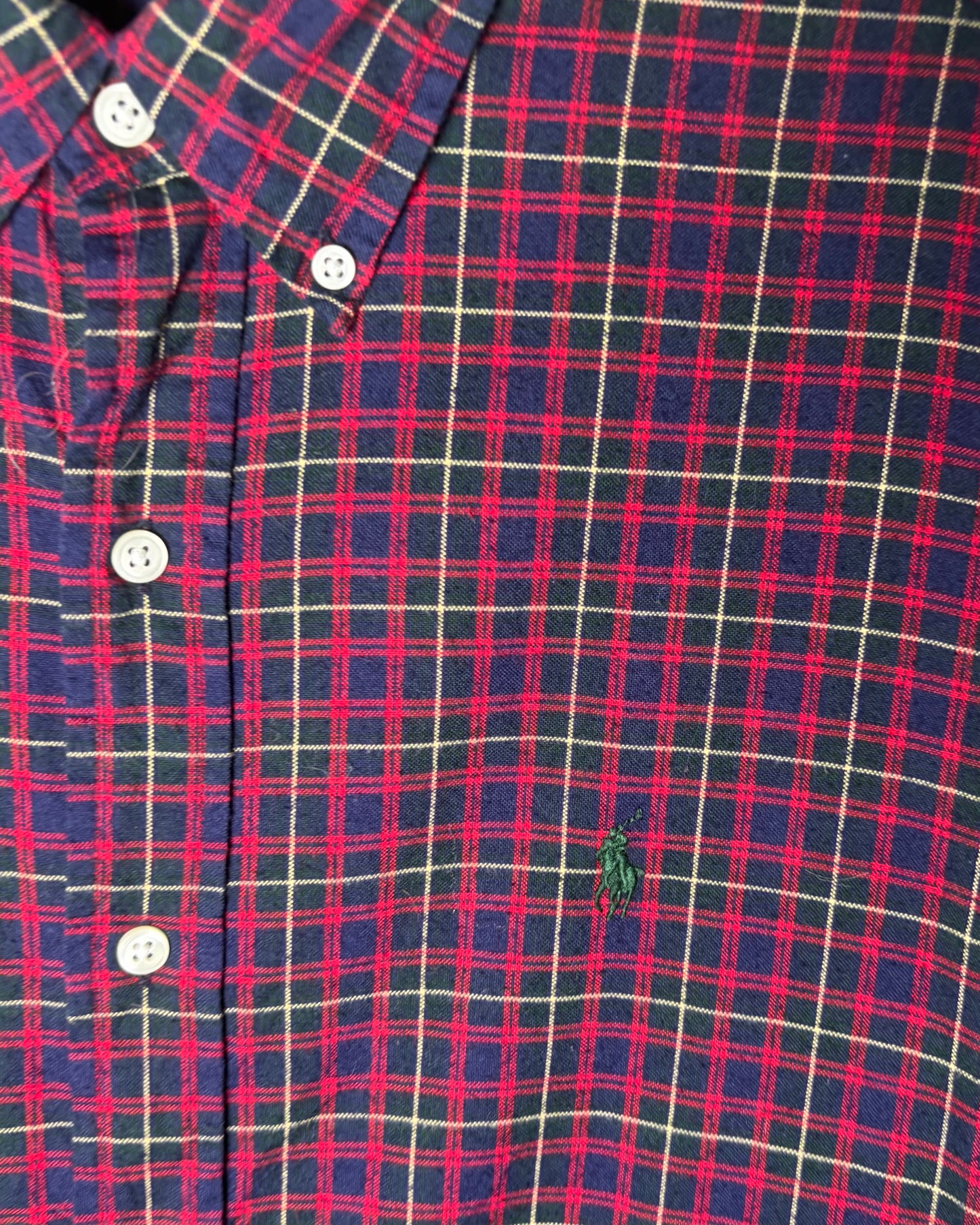 〈Ralph Lauren〉Button Down Shirt Tartan Check