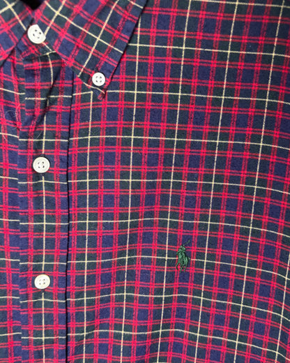 〈Ralph Lauren〉Button Down Shirt Tartan Check
