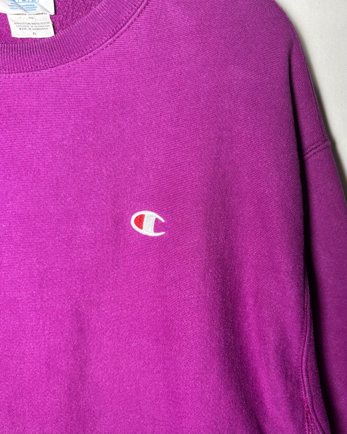 〈Champion〉Reverse Weave Sweatshirt Magenta