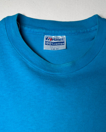80s USA Made <Hanes> Kona Hawaii Triathlon Double-Sided Print T-Shirt