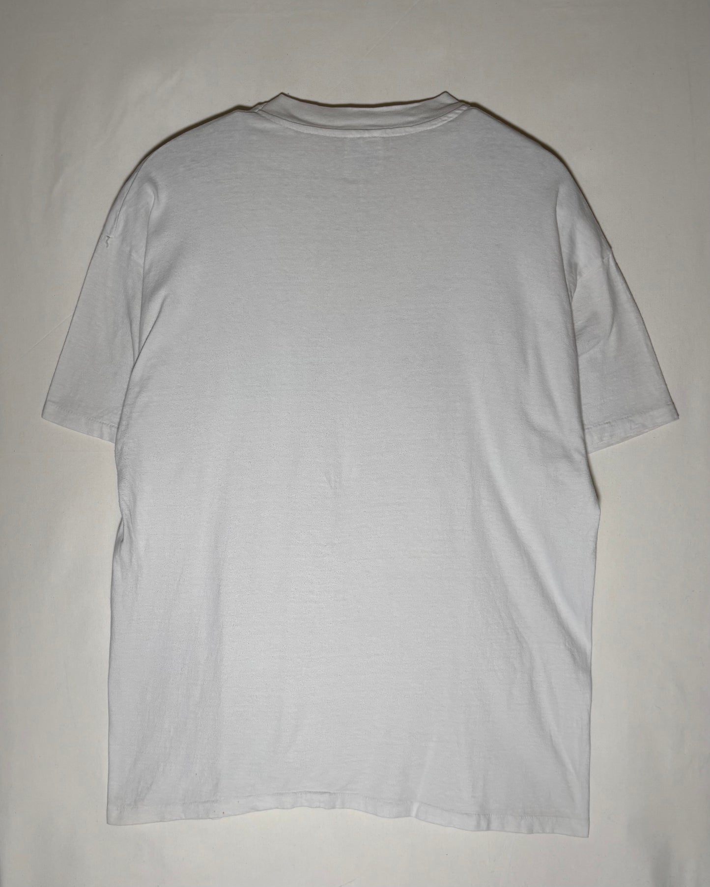 HealthFit Logo Print T-Shirt Made in USA / White