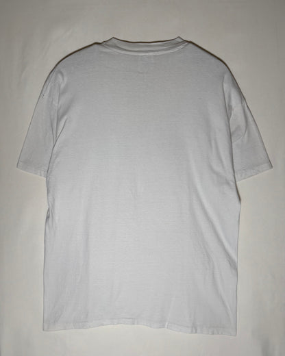 HealthFit Logo Print T-Shirt Made in USA / White