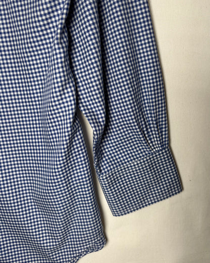 〈Brooks Brothers〉 Regent Gingham Check Shirt Navy