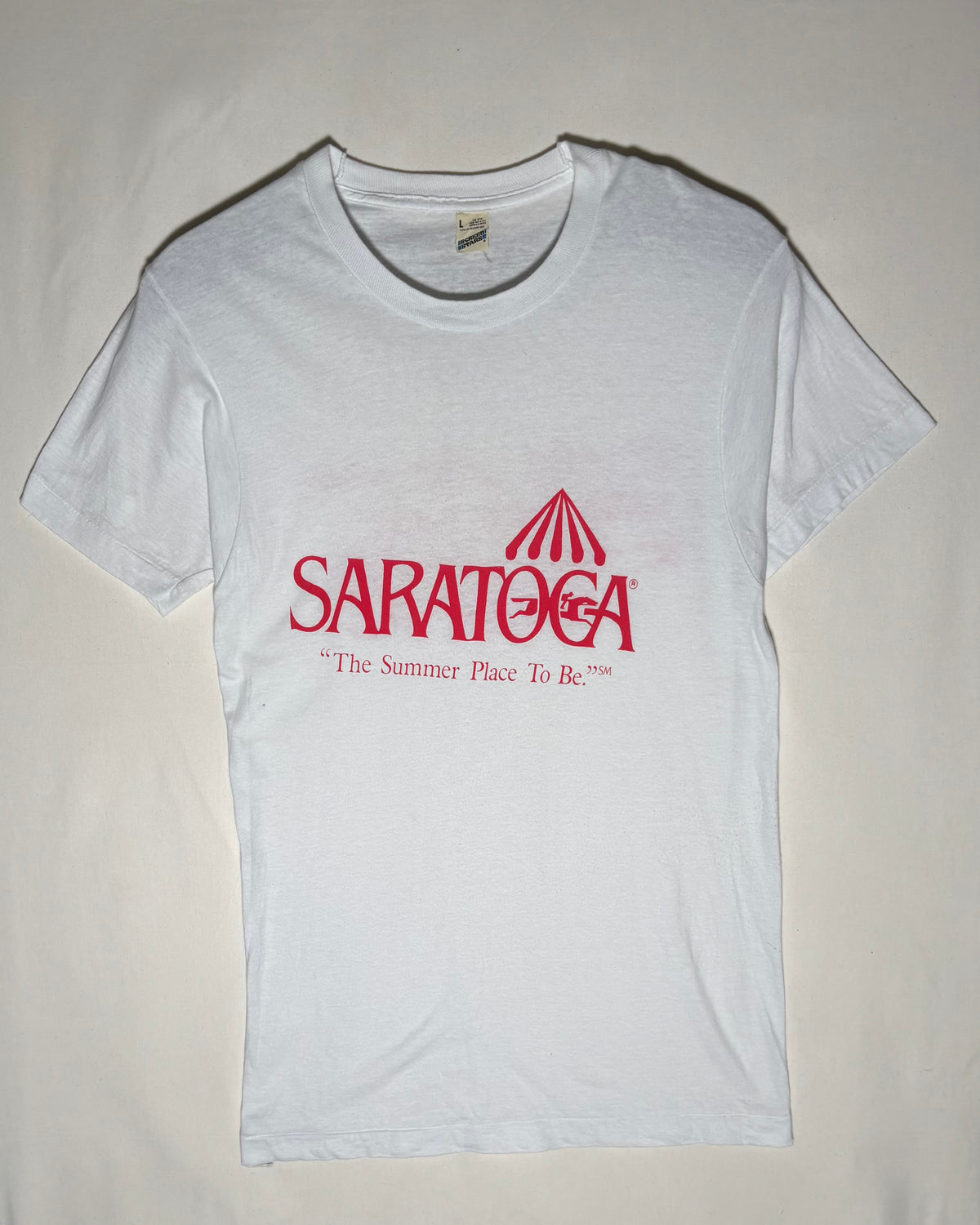 90’s SCREEN STARS SARATOGA 1992 ホースグラフィックTシャツ