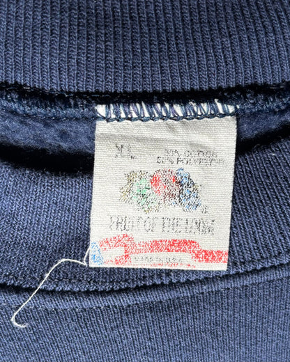 Made in USA ネイビー BILLプリント ラグランスウェット 商品画像 3