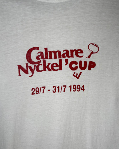 1994 Calmare Nyckel’cup Event Print T-Shirt / White