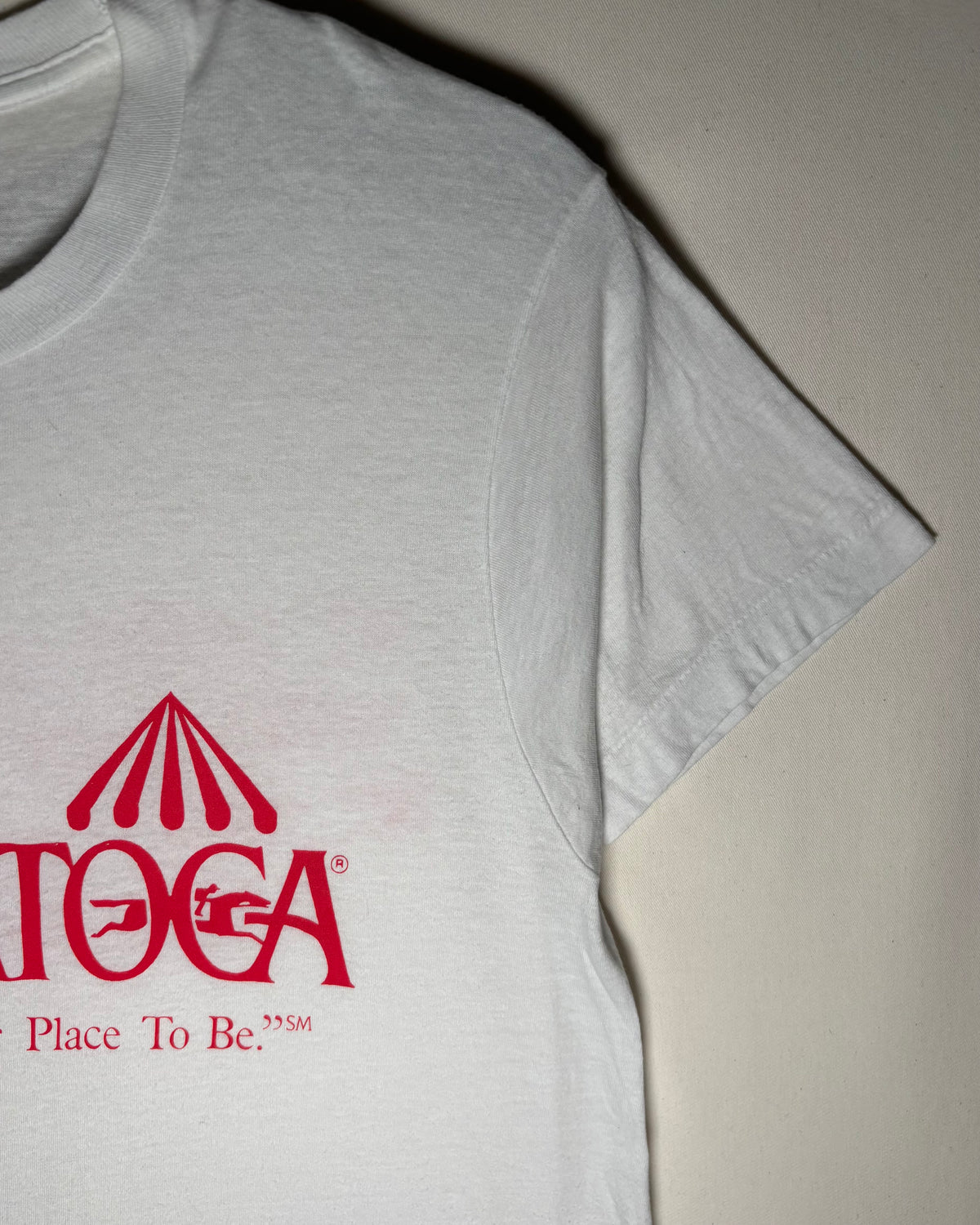 90’s SCREEN STARS SARATOGA 1992 ホースグラフィックTシャツ 商品画像 3