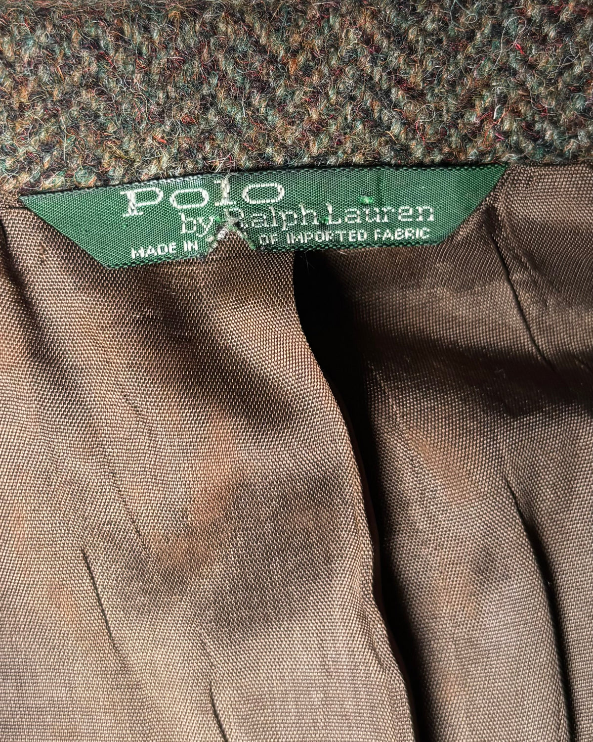 Polo by Ralph Lauren Made in USA ヘリンボーン テーラードジャケット 商品画像 2
